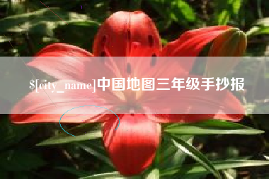 巨野中国地图三年级手抄报