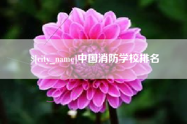 巨野中国消防学校排名
