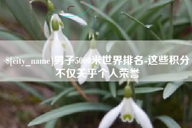 巨野男子5000米世界排名-这些积分不仅关乎个人荣誉