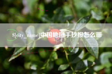 巨野中国地图手抄报怎么画