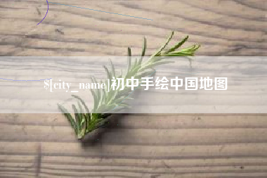 巨野初中手绘中国地图