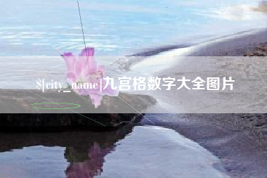巨野九宫格数字大全图片