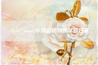 巨野中国消防救援学院日常
