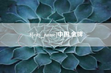 巨野中国,金牌