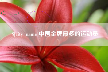 巨野中国金牌最多的运动员