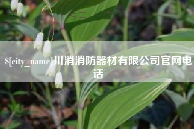 巨野川消消防器材有限公司官网电话