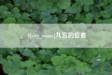 巨野九宫的位置
