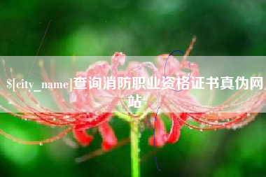 巨野查询消防职业资格证书真伪网站