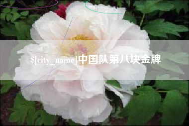 巨野中国队第八块金牌