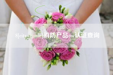 巨野消防产品ccc认证查询
