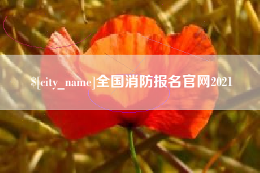 巨野全国消防报名官网2021